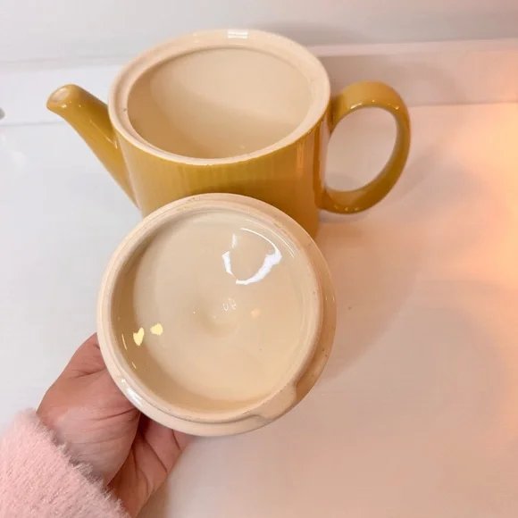 vintage Homer Laughlin Sheffield Serenade Teapot - Picture 3 of 5